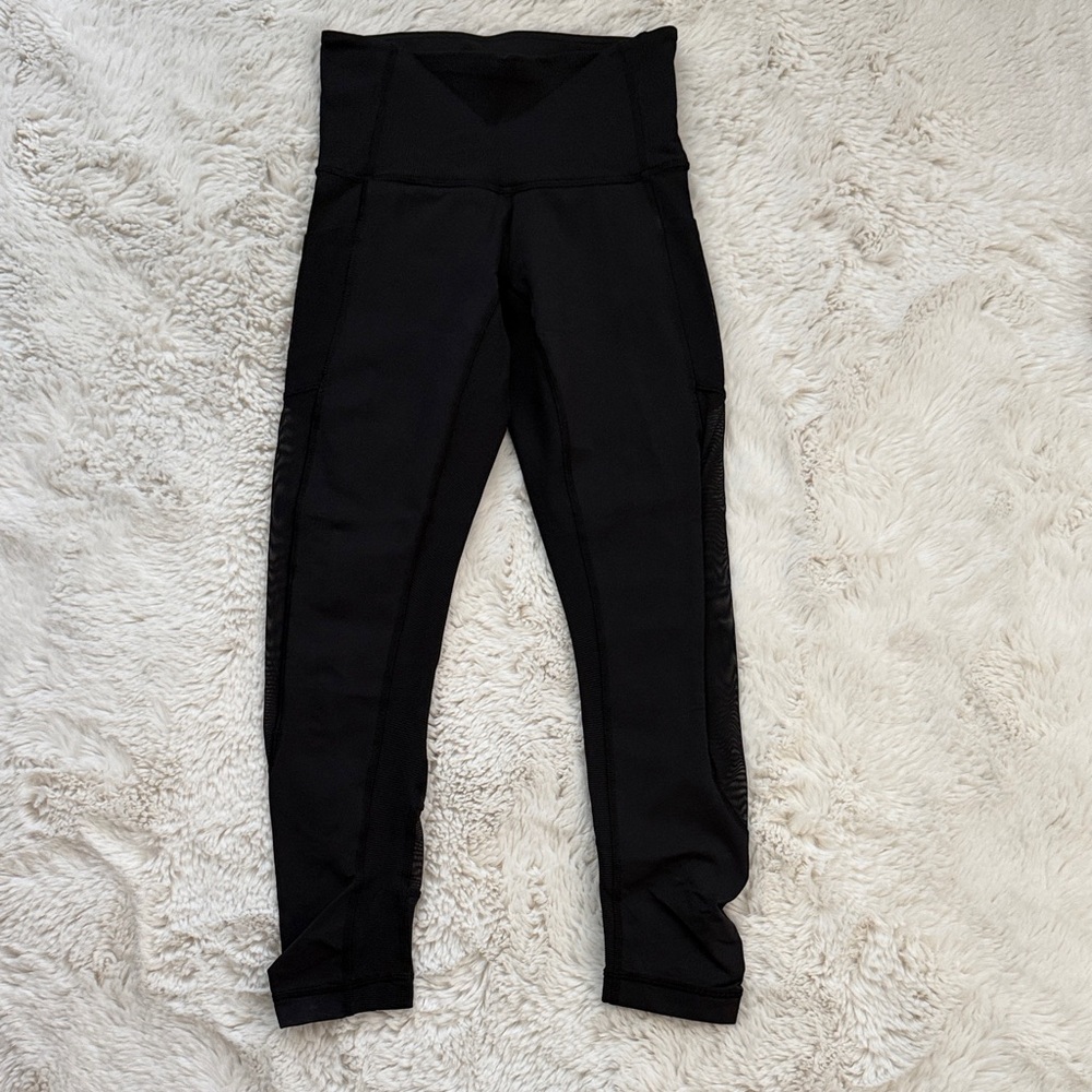 Lululemon Seek The Heat Crop Size 2 Black